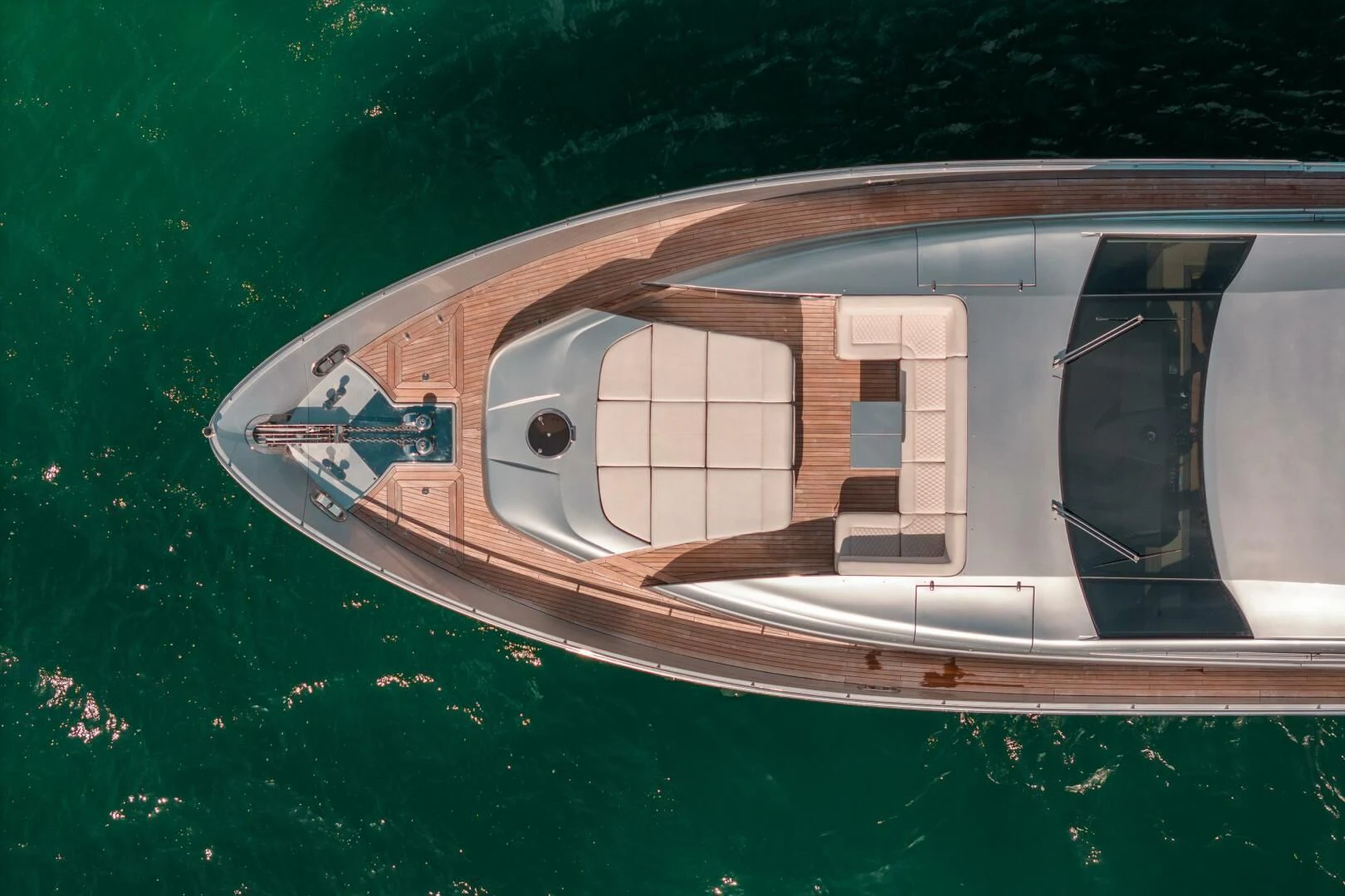 a boat in the water aboard CERSEI Yacht for Sale
