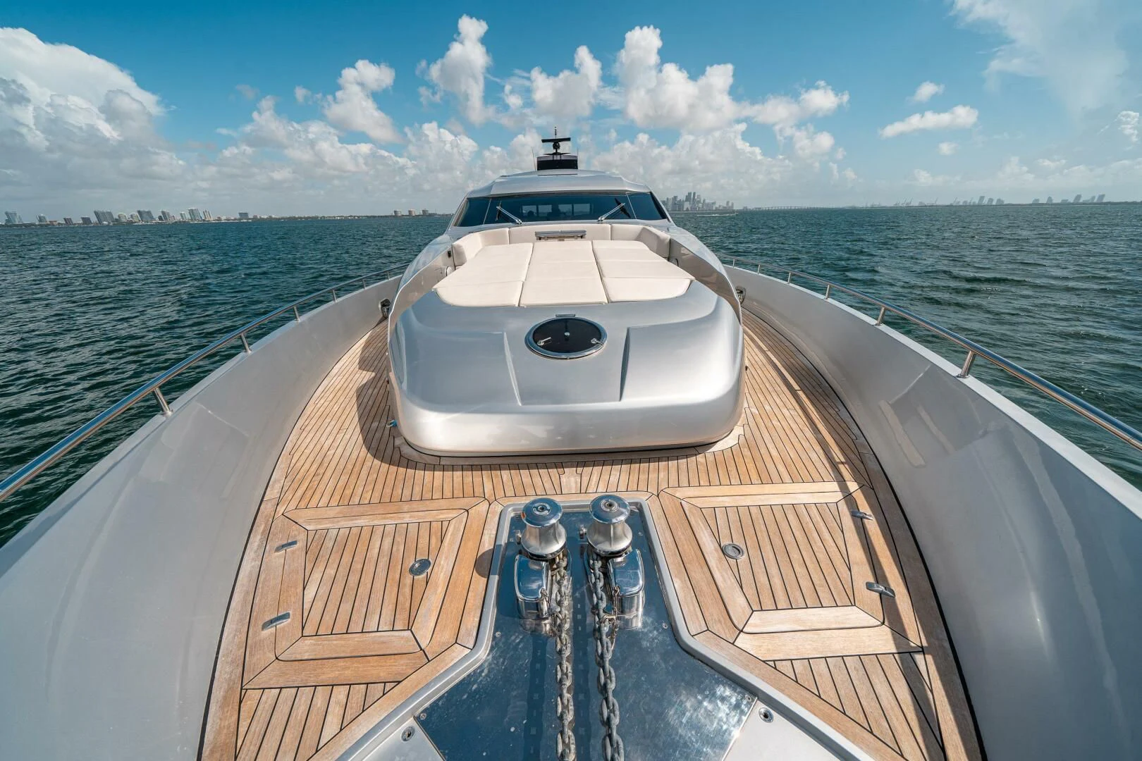 a boat on the water aboard CERSEI Yacht for Sale