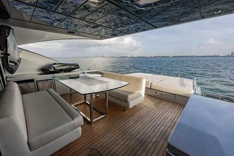a boat on the water aboard CERSEI Yacht for Sale