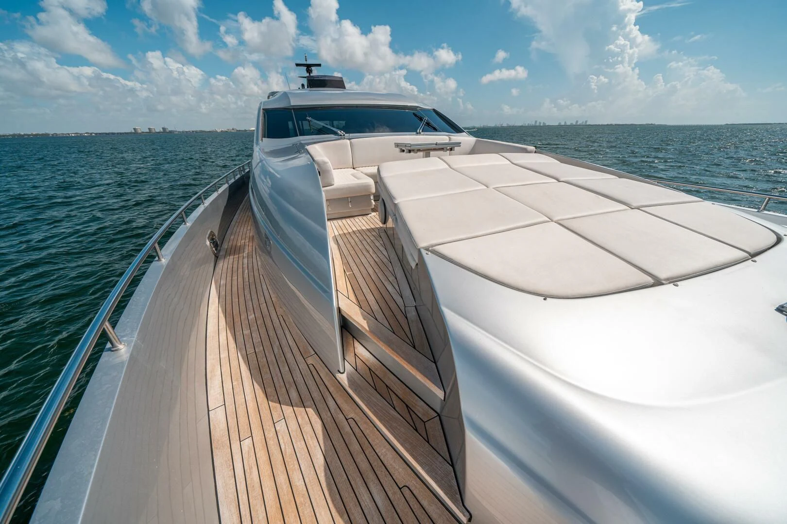 a boat on the water aboard CERSEI Yacht for Sale