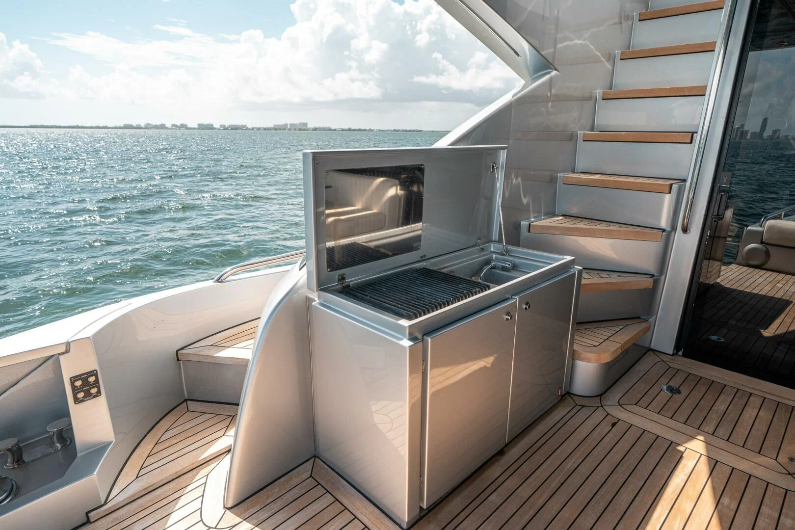 a boat on the water aboard CERSEI Yacht for Sale