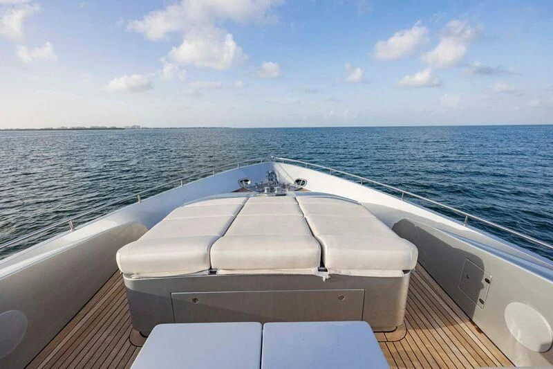 a boat on a boat aboard CERSEI Yacht for Sale