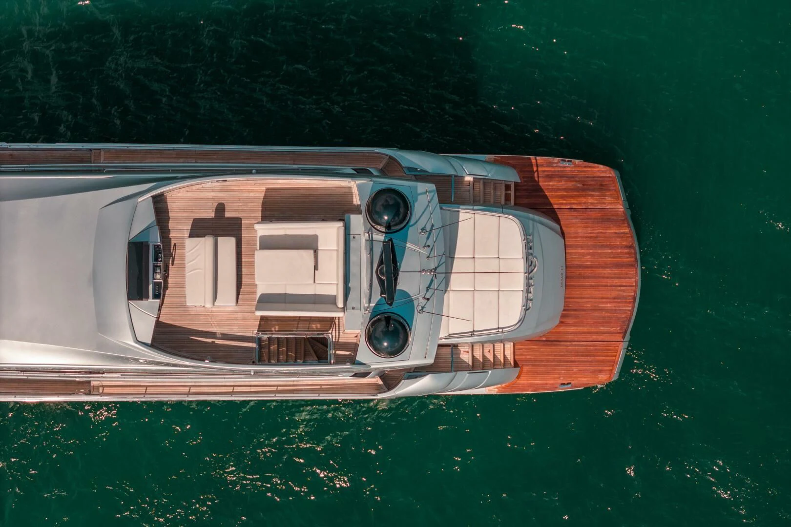a boat on the water aboard CERSEI Yacht for Sale
