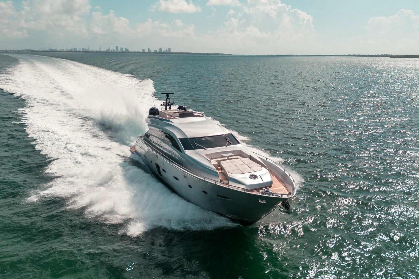 a boat on the water aboard CERSEI Yacht for Sale