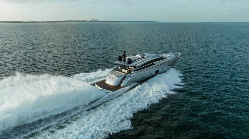 a boat on the water aboard CERSEI Yacht for Sale