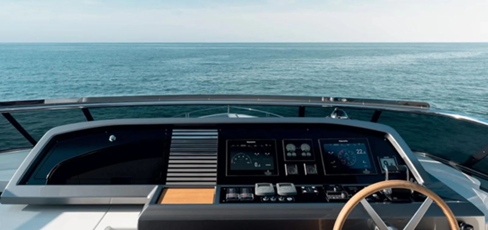 the inside of a car aboard SANLORENZO SX88/81 Yacht for Sale