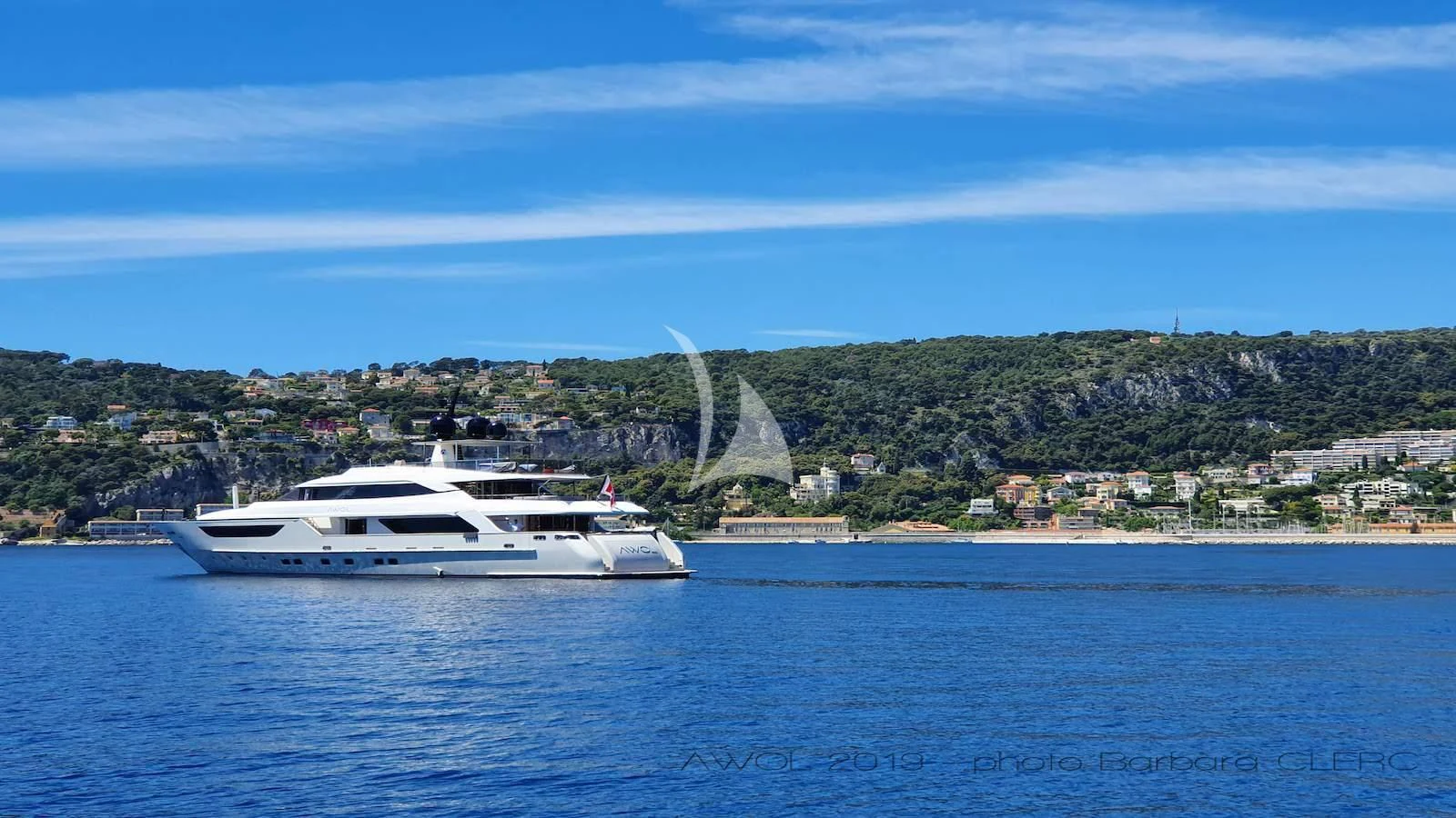 a boat on the water aboard AWAY Yacht for Charter