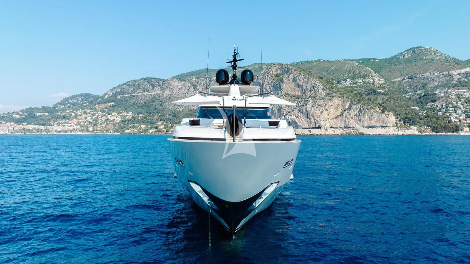 a boat in the water aboard AWAY Yacht for Charter