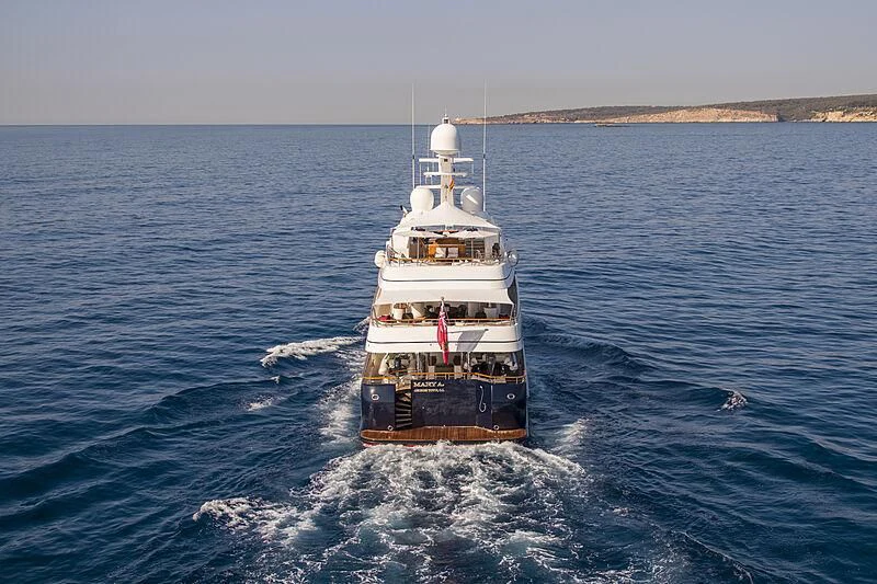 a boat on the water aboard HALCYON Yacht for Sale