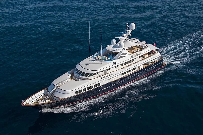 a boat in the water aboard HALCYON Yacht for Sale