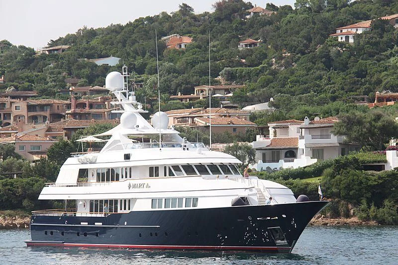 a boat on the water aboard HALCYON Yacht for Sale