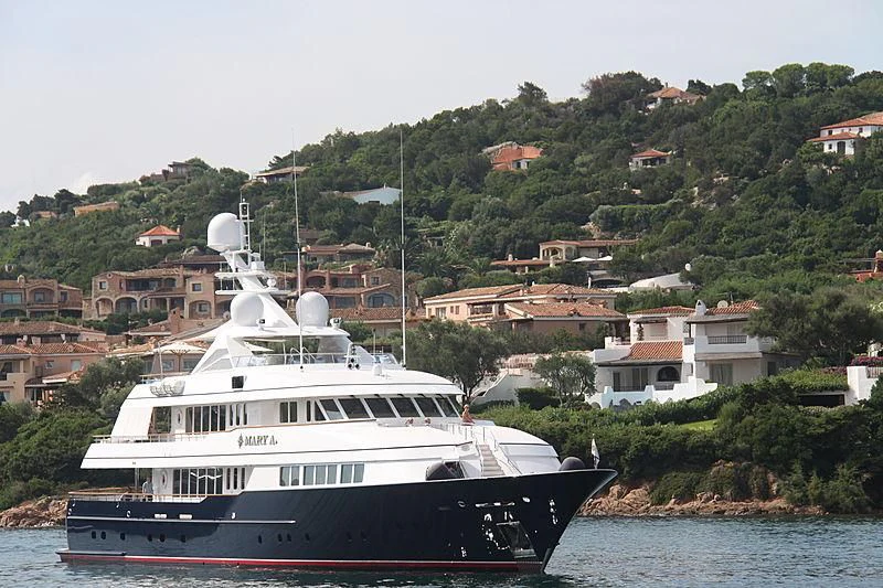 a boat on the water aboard HALCYON Yacht for Sale