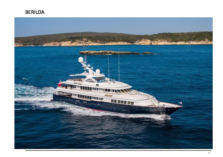 a boat on the water aboard HALCYON Yacht for Sale