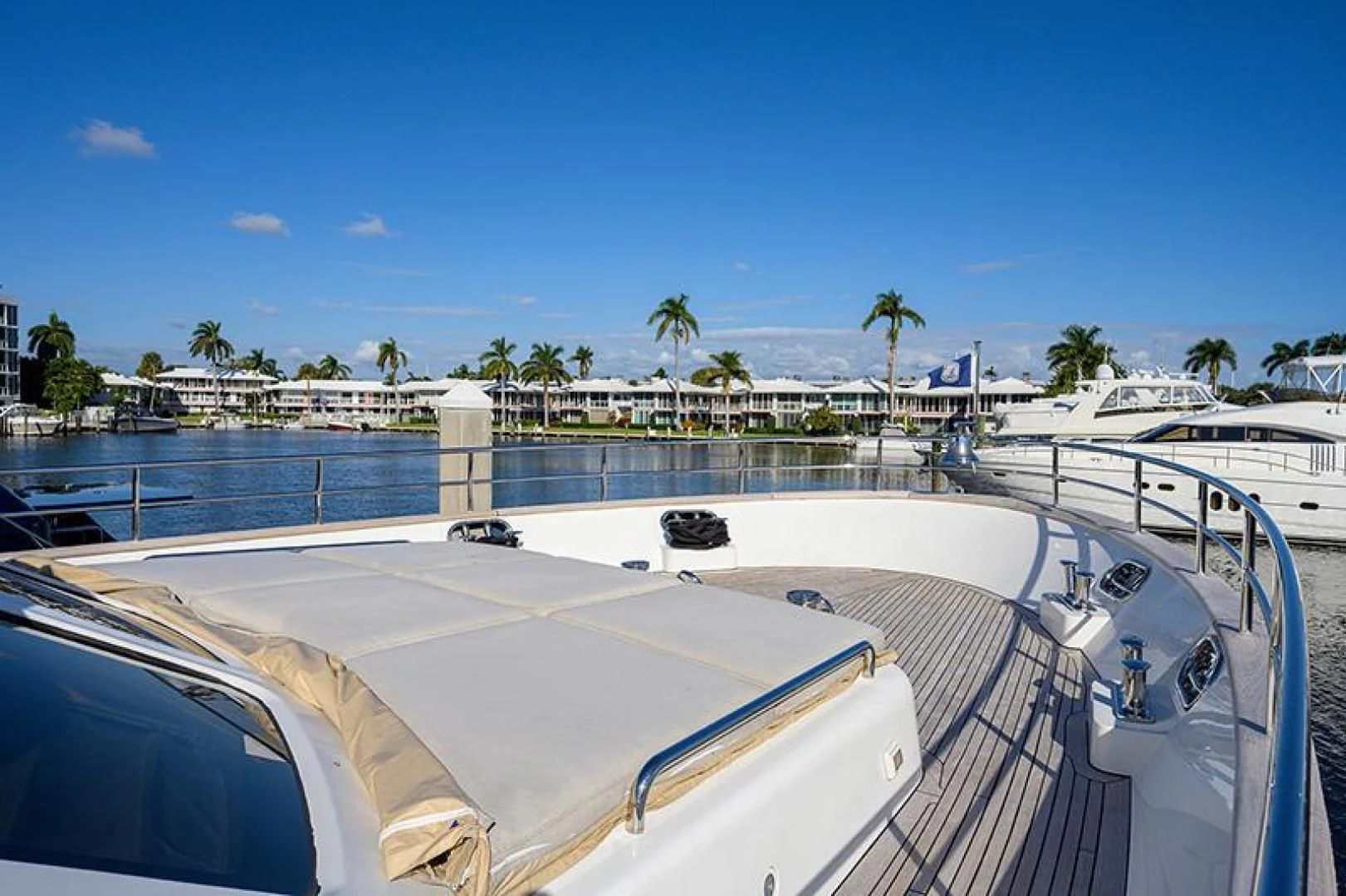 a boat on the water aboard ARTEMIS Yacht for Sale