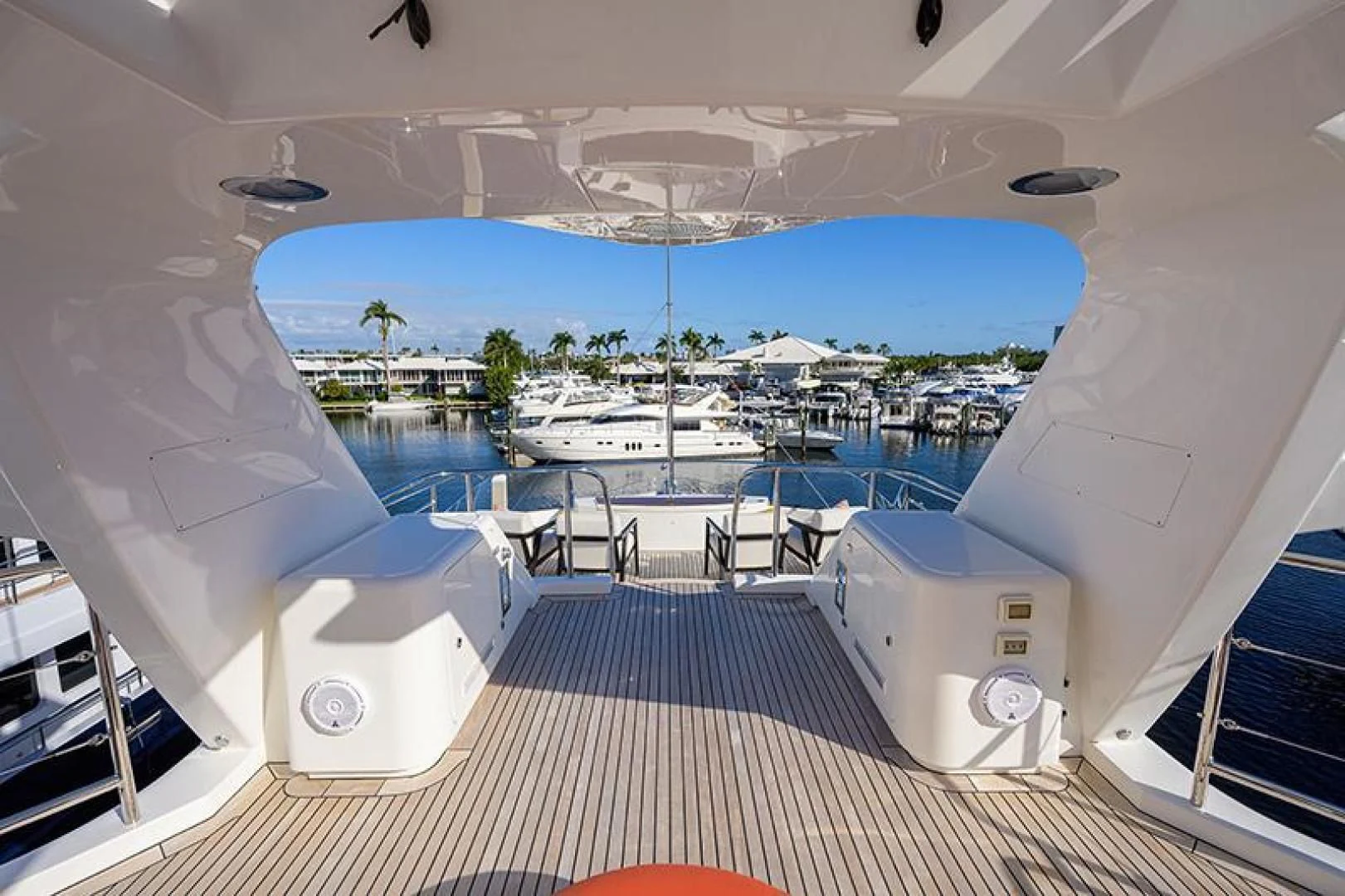 a room with a large pool aboard ARTEMIS Yacht for Sale