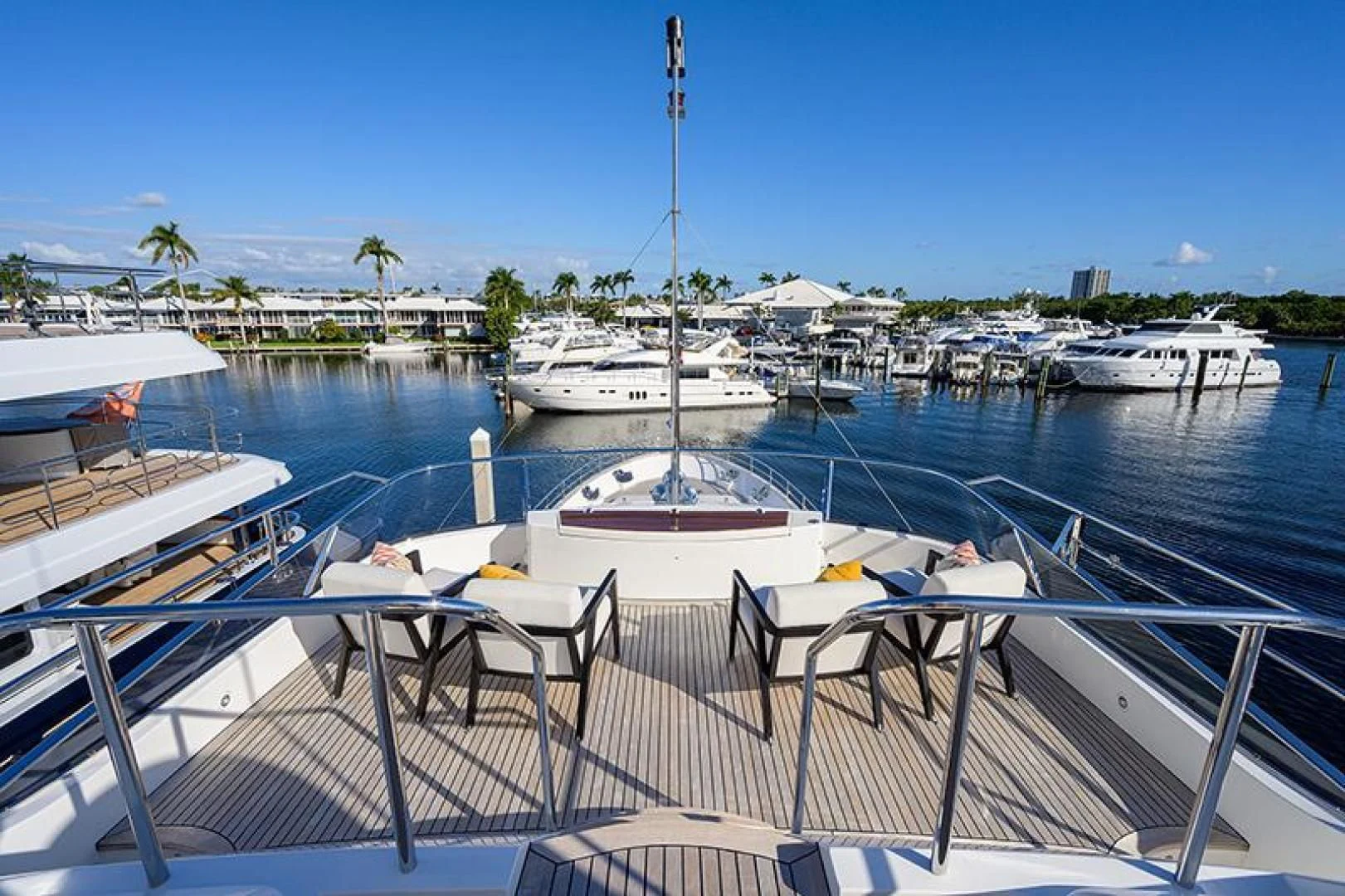 a boat on the water aboard ARTEMIS Yacht for Sale