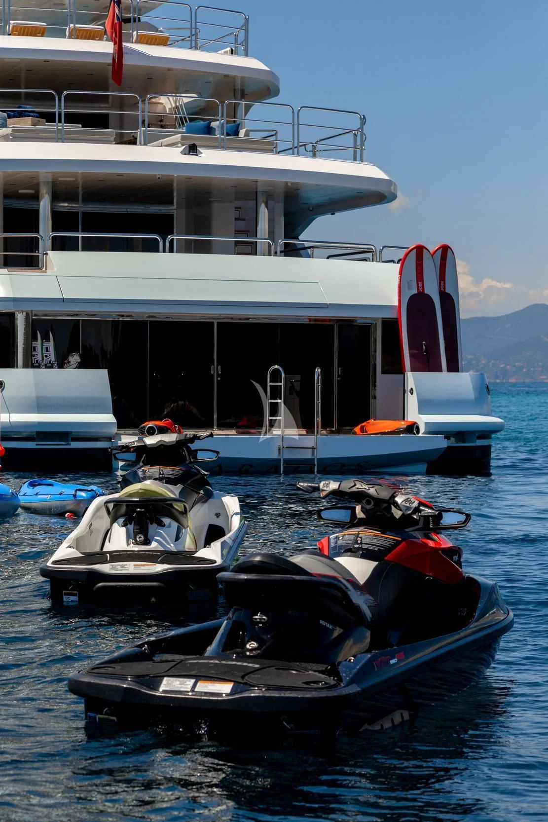 boats in the water aboard ARADOS Yacht for Charter