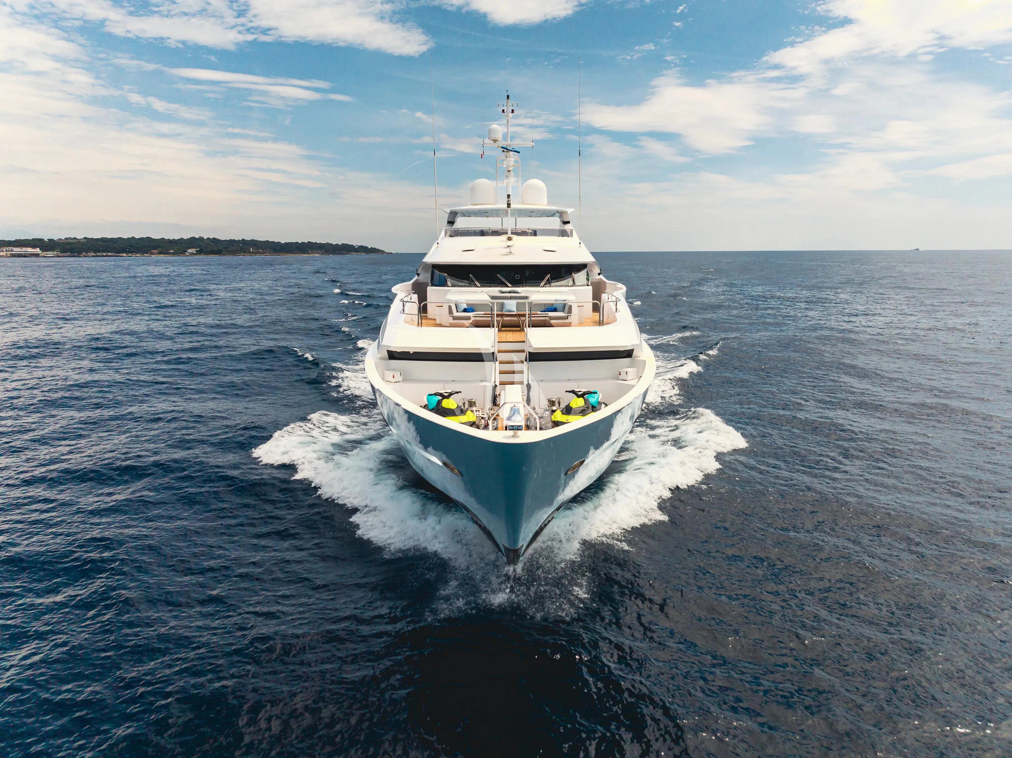 a boat on the water aboard ARADOS Yacht for Charter