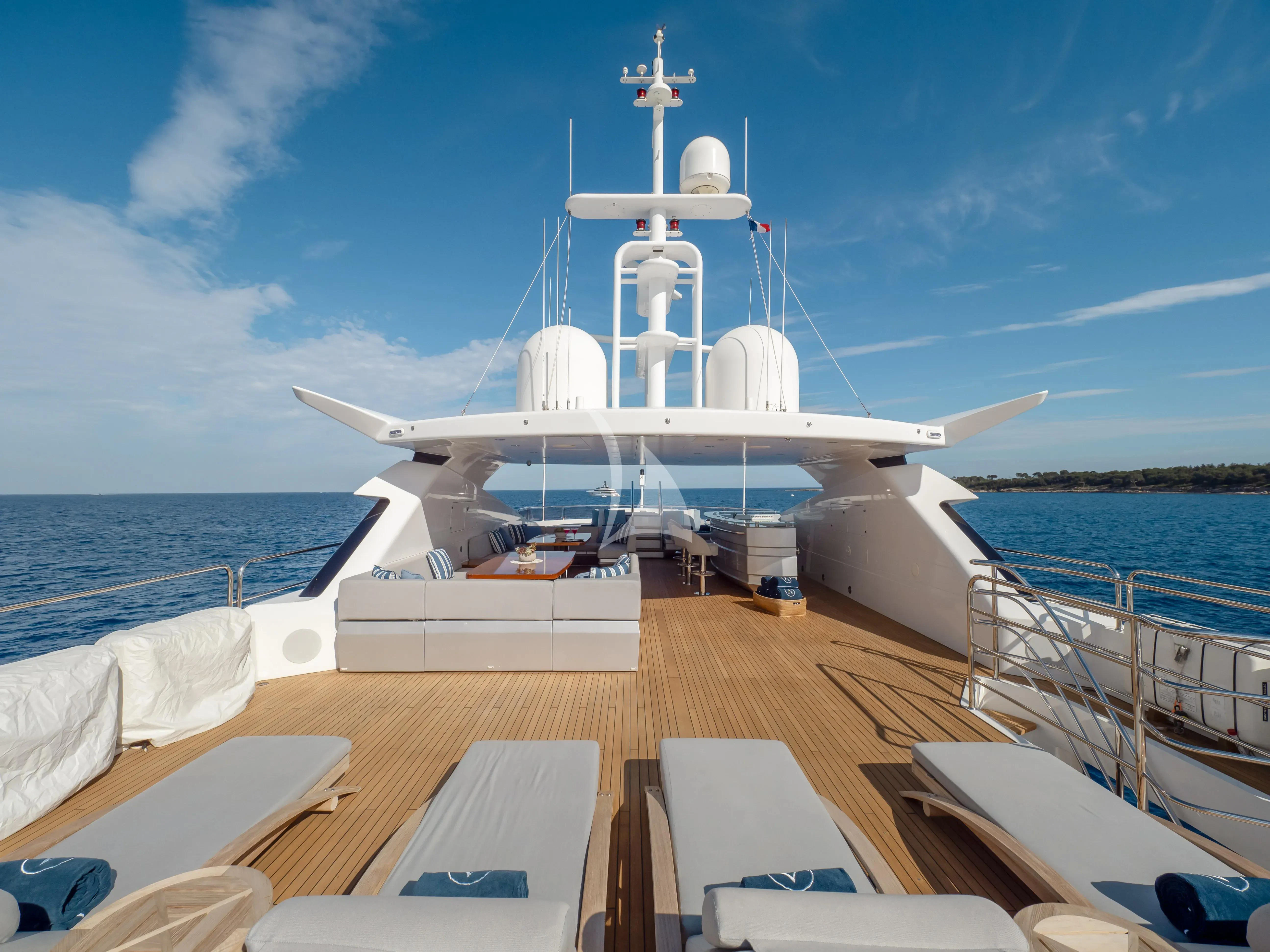 a boat on the water aboard ARADOS Yacht for Charter