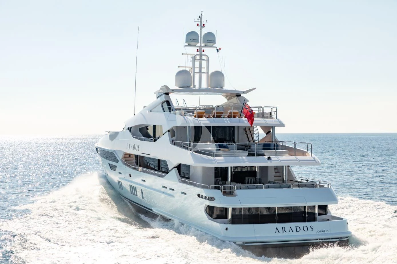a boat on the water aboard ARADOS Yacht for Charter