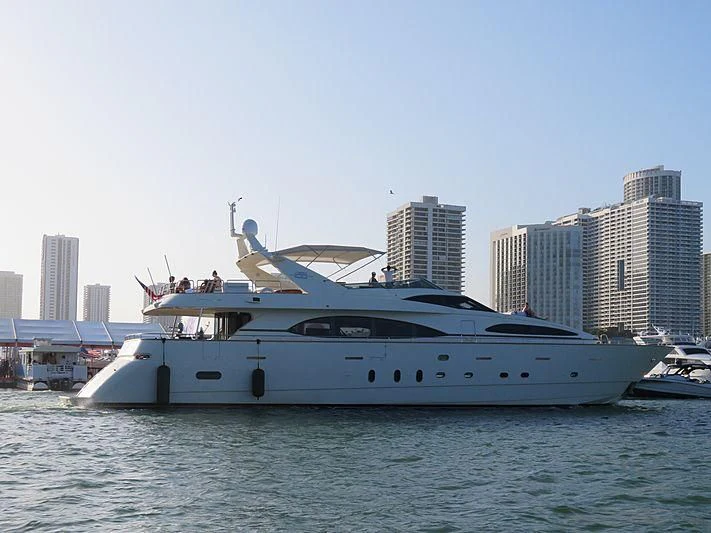 a boat in the water aboard REFLECTION Yacht for Sale