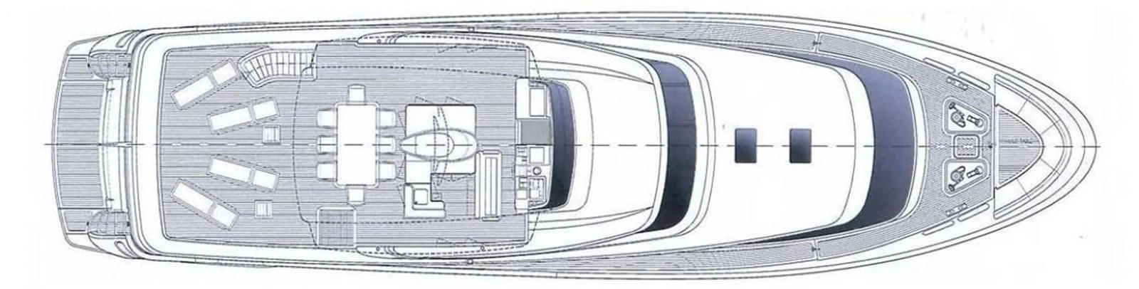a silver and black electronic device aboard 2011 SANLORENZO SD92 FLYBRIDGE Yacht for Sale