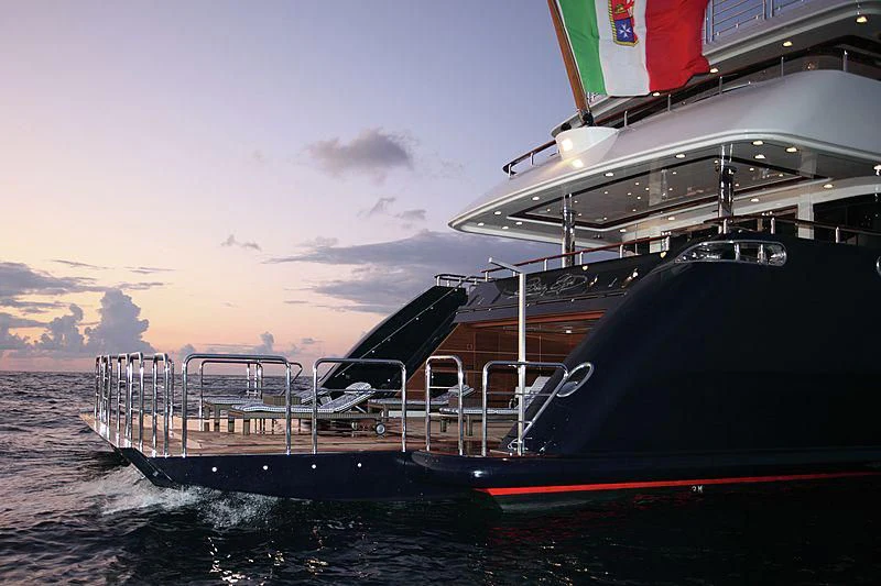 a boat on the water aboard BEOL Yacht for Sale