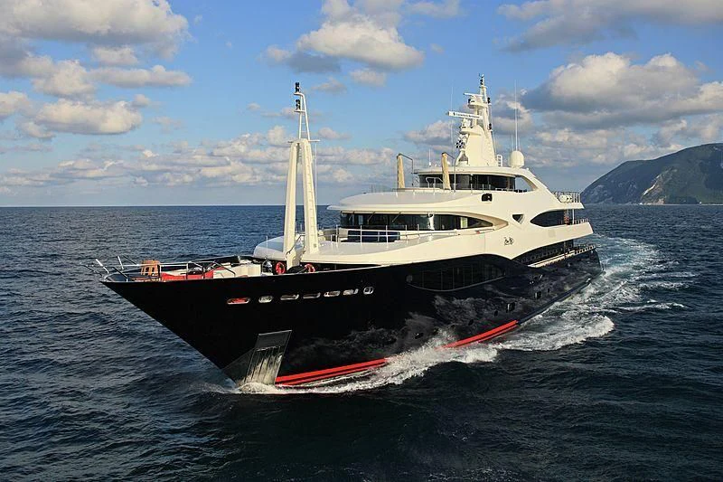 a boat on the water aboard BEOL Yacht for Sale