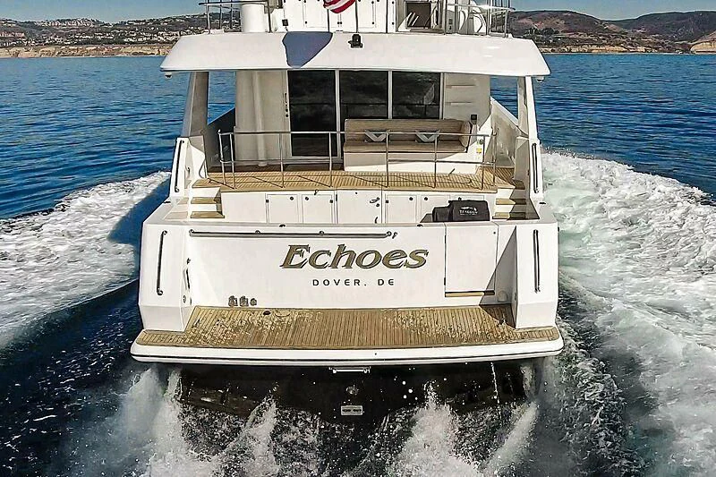 a boat on the water aboard ECHOES Yacht for Sale