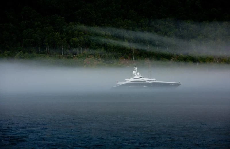 a boat on the water aboard JULIA Yacht for Sale