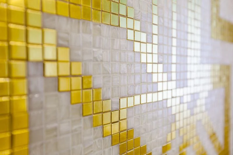 a yellow and black cube aboard JULIA Yacht for Sale