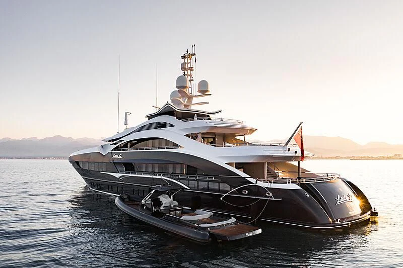 a boat on the water aboard JULIA Yacht for Sale