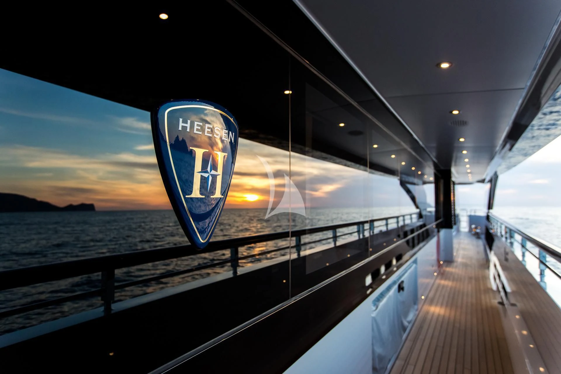 a boat on the water aboard JULIA Yacht for Sale