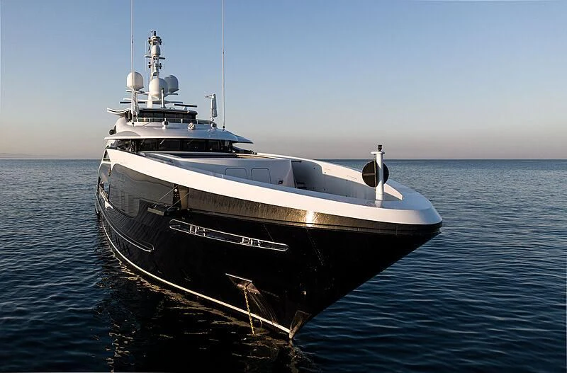 a boat in the water aboard JULIA Yacht for Sale