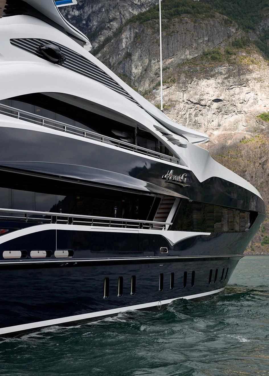 a boat on the water aboard JULIA Yacht for Sale