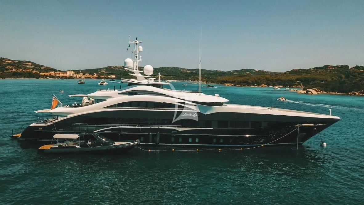 a boat on the water aboard JULIA Yacht for Sale