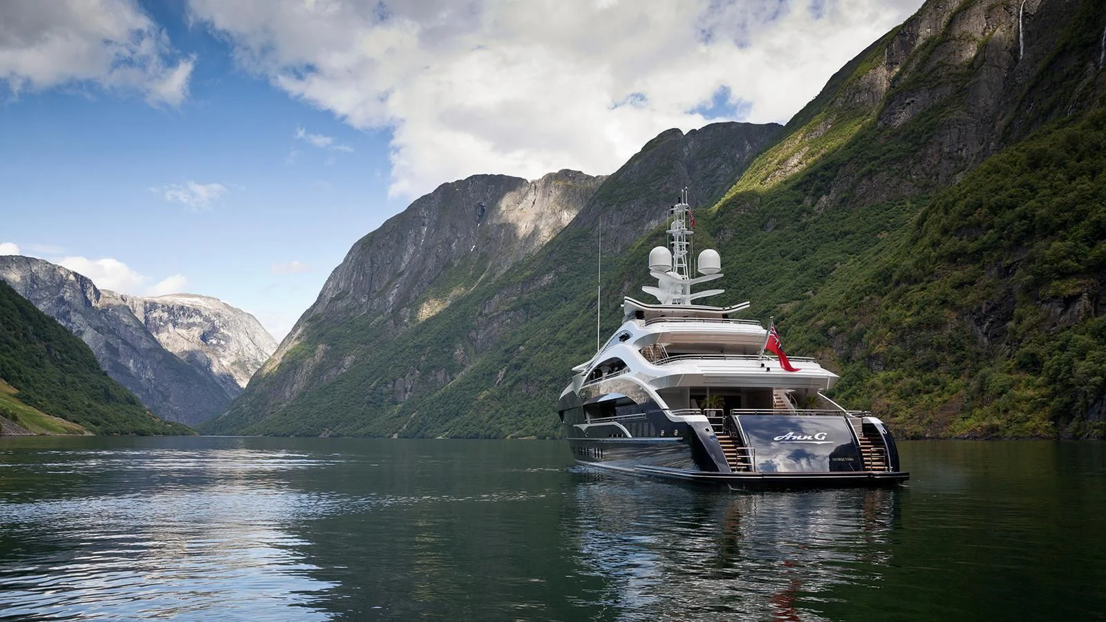 a boat on the water aboard JULIA Yacht for Sale