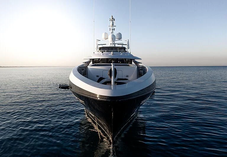 a boat on the water aboard JULIA Yacht for Sale