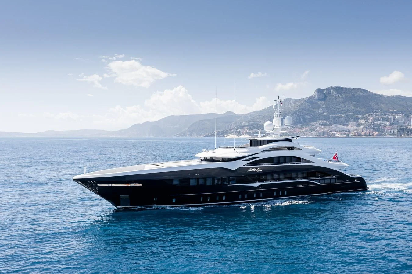 a boat in the water aboard JULIA Yacht for Sale