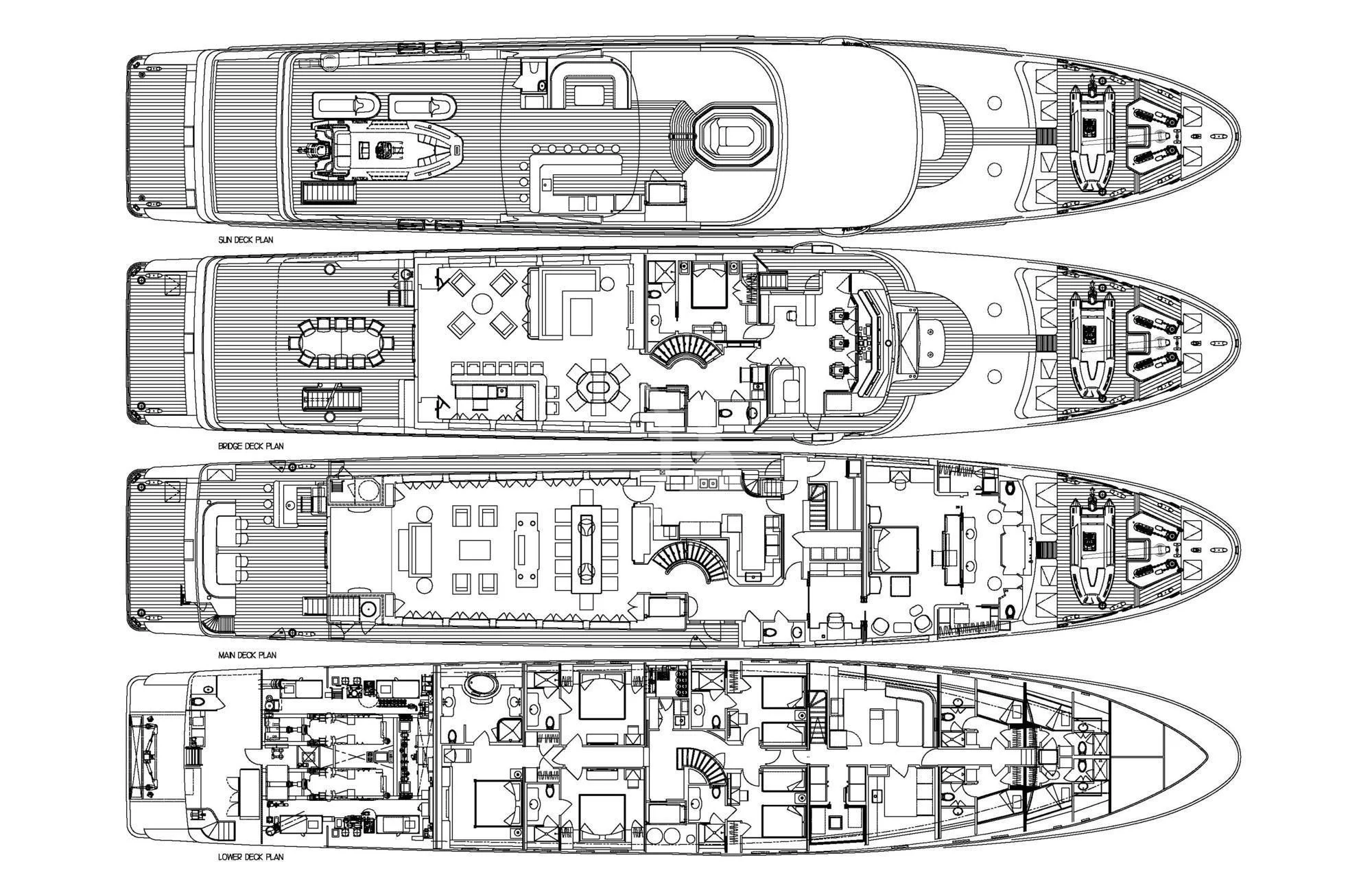 diagram, engineering drawing aboard SILVER LINING Yacht for Sale