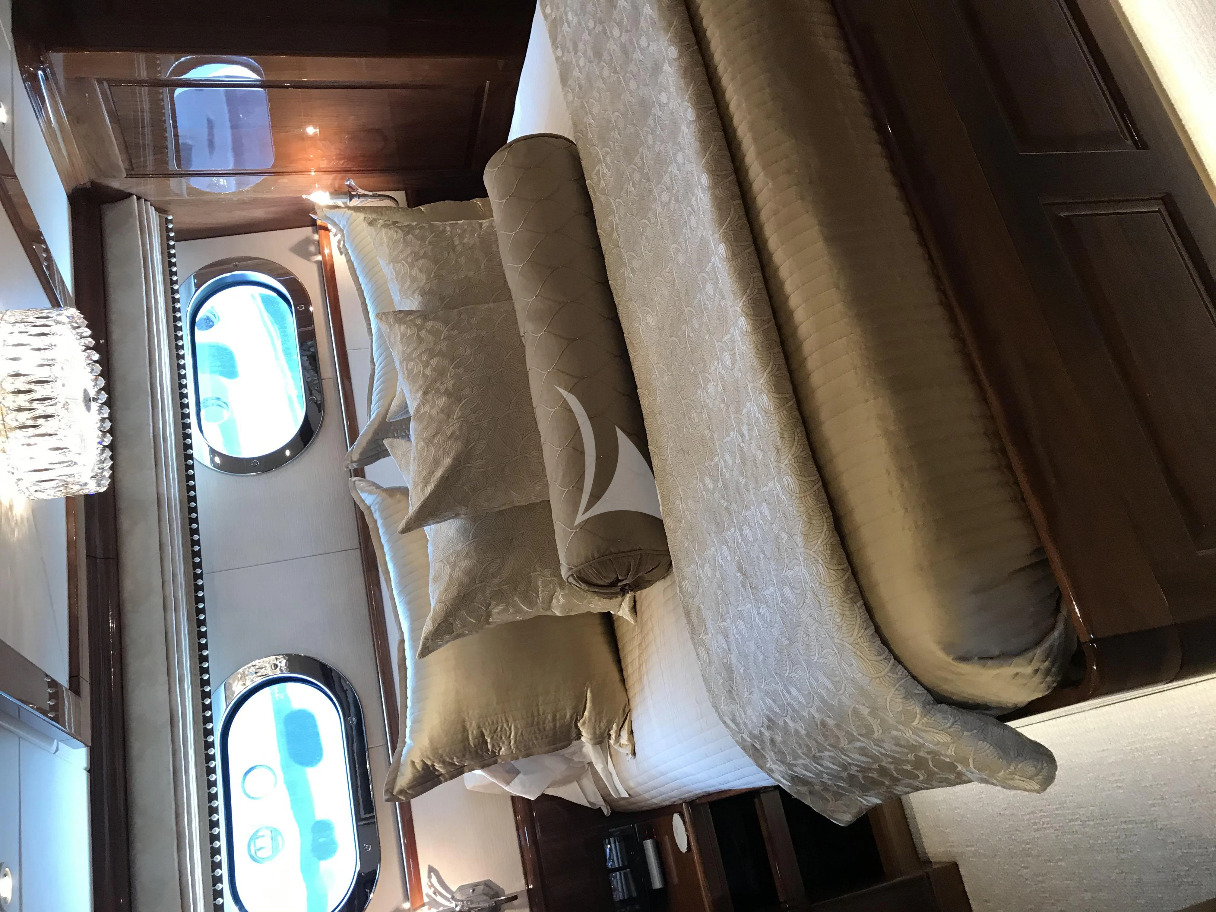 a person in a costume aboard SILVER LINING Yacht for Sale