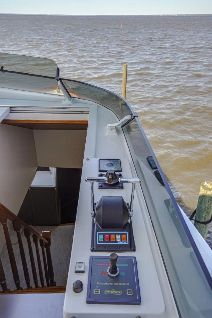 a boat on the water aboard CHECKERS Yacht for Sale