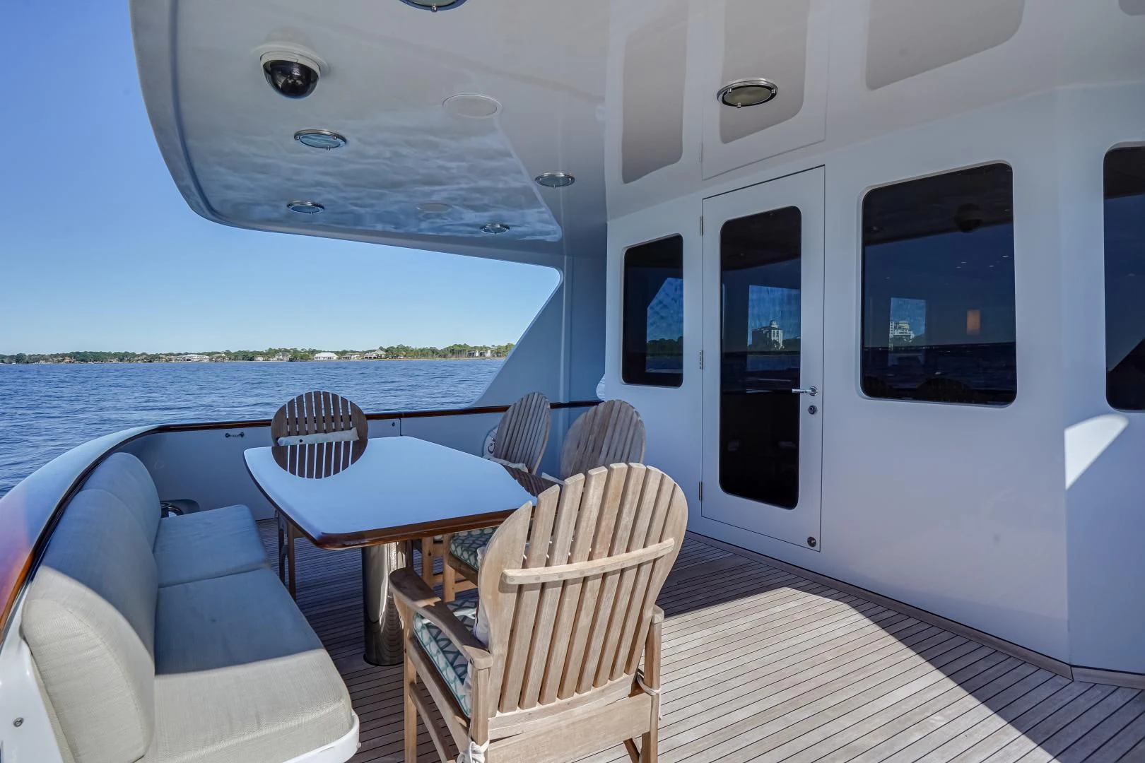 a boat on the water aboard CHECKERS Yacht for Sale