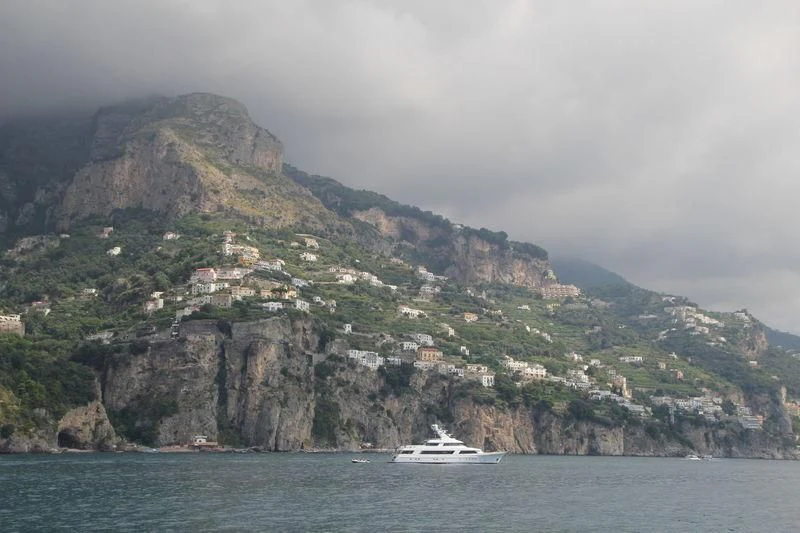 a boat on the water aboard CV-9 Yacht for Sale