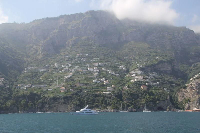 a boat on the water aboard CV-9 Yacht for Sale