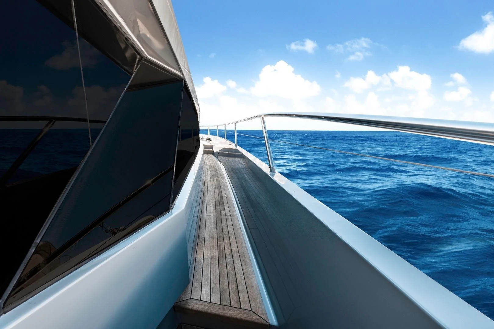 a boat on the water aboard AQUANOVA Yacht for Sale