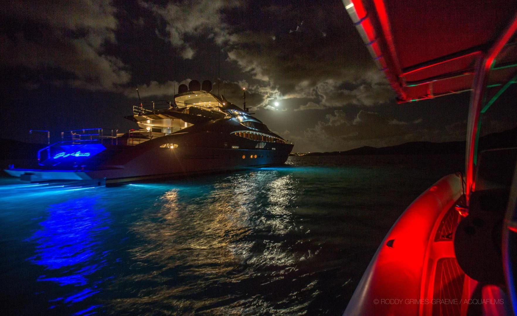 a boat on the water aboard AQUANOVA Yacht for Sale