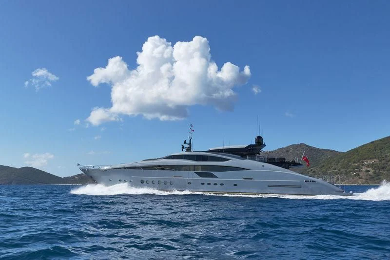 a boat on the water aboard AQUANOVA Yacht for Sale