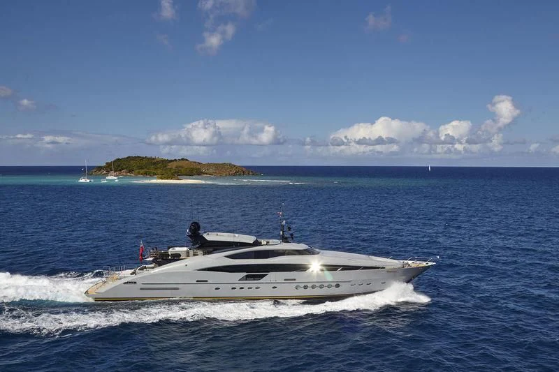 a boat on the water aboard AQUANOVA Yacht for Sale