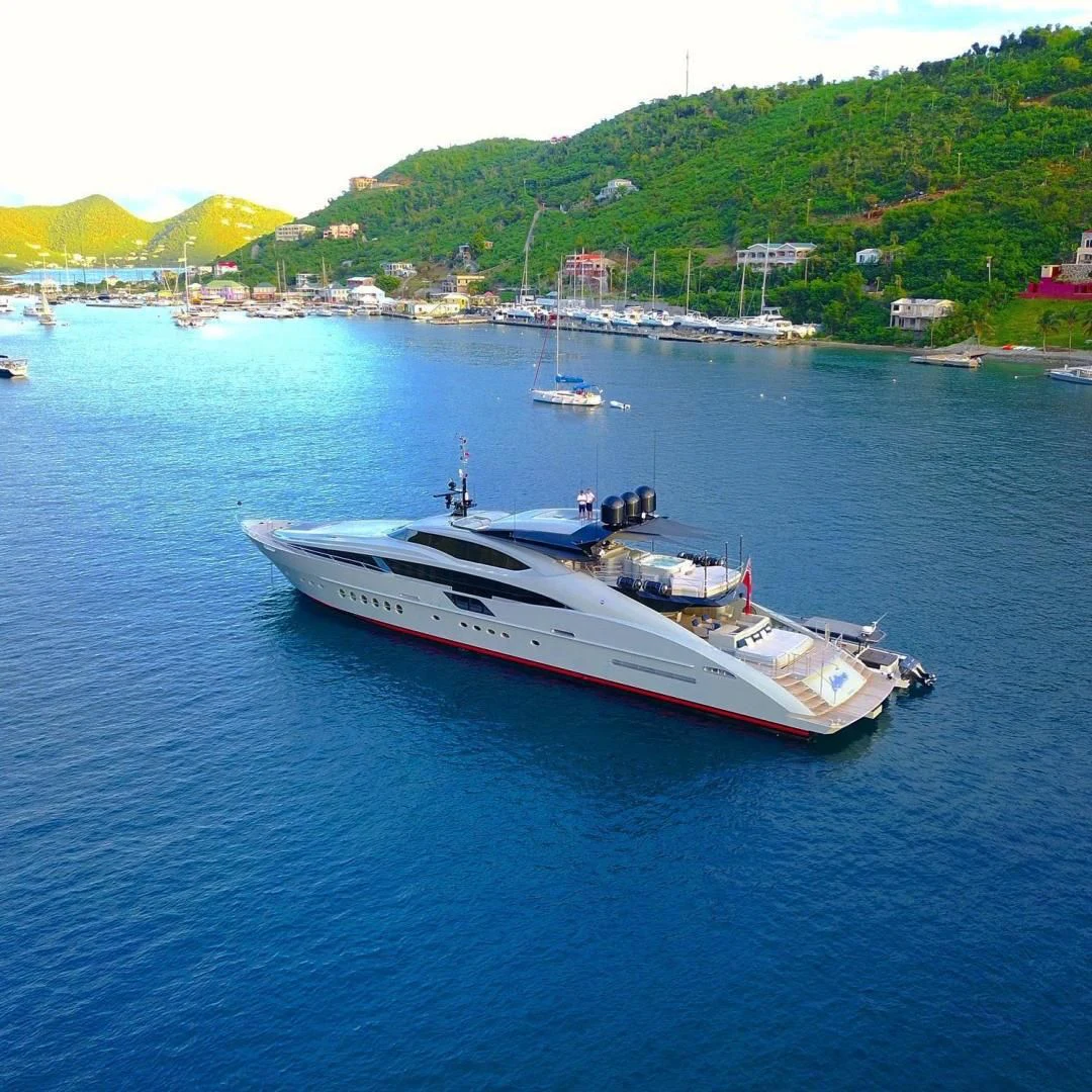 a boat on the water aboard AQUANOVA Yacht for Sale